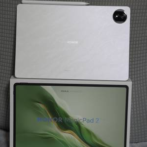 榮耀 HONOR MagicPad 2 WIFI 12.3吋 12GB+256GB 白色 港行