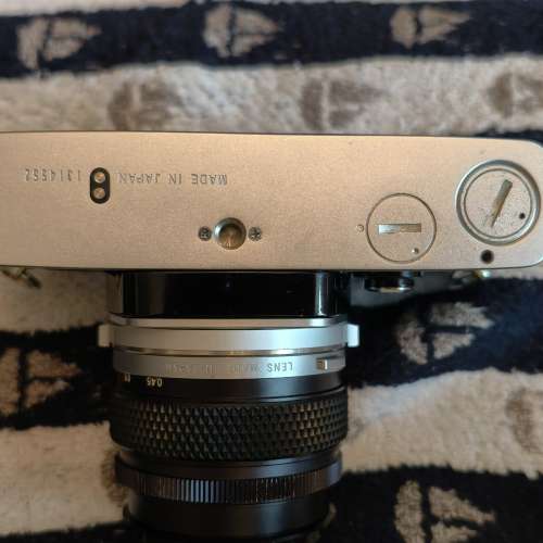 Olympus OM 1 with 50mm f 1.4 lens