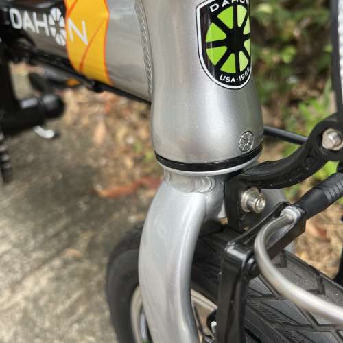 2023 最新款 DAHON KAA411 KIDKING 單速鋁合金兒童折叠車 送水架前後蛙燈叮叮
