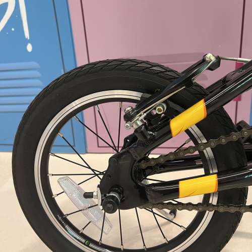 2023 最新款 DAHON KAA411 KIDKING 單速鋁合金兒童折叠車 送水架前後蛙燈叮叮