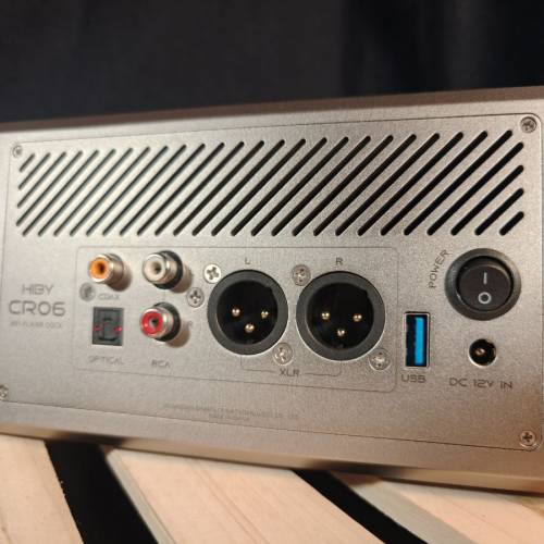 HiBy RS6 天雲灰 + CR06 底座 | 送 Gotham 同軸 | R2R | 非 Fiio Shanling iBasso ...