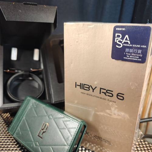 HiBy RS6 天雲灰 + CR06 底座 | 送 Gotham 同軸 | R2R | 非 Fiio Shanling iBasso ...