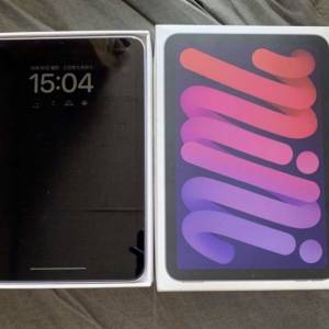 有保養99%新Apple iPad mini 7 128GB 5G版 電池循環次數3次 電池健康度100%