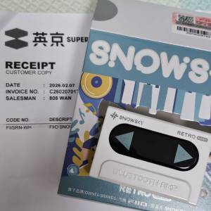 Fiio Snowsky Retro Nano 藍牙 DAC 行貨長保99%新