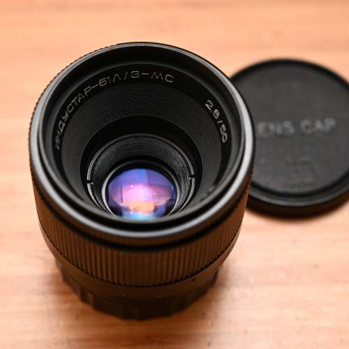 俄國 Industar-61 L/Z MC 50mm f2.8 macro 六角星光圈 M42 contax nikon sony cano...