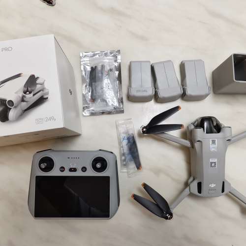 DJI Mini 3 Pro 連 RC 螢幕遙控器版 Fly more kit plus