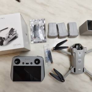 DJI Mini 3 Pro 連 RC 螢幕遙控器版 Fly more kit plus