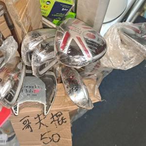開倉平售(全新)名牌Founders Club哥以夫球棒，有4/5/6/7/8号球棒及其他，特價清倉$5...