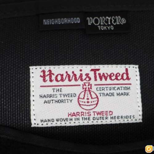 RARE 絕版限量 Porter X Neighborhood X Harris Tweed messenger bag
