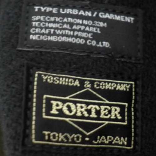 RARE 絕版限量 Porter X Neighborhood X Harris Tweed messenger bag