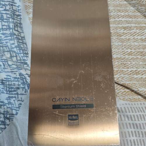 Cayin N30Le 鈦金屬機背保護板