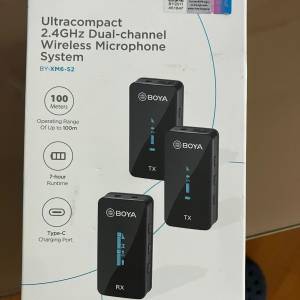 BOYA Ultracompact 24G Wireless Microphone System