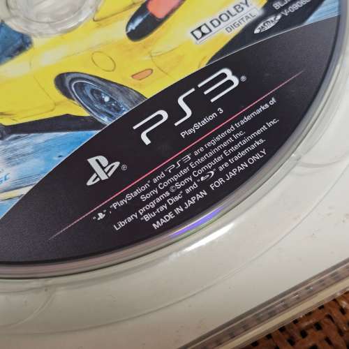 PlayStation 3 遊戲《頭文字D Extreme Stage》。遊戲封面印有AE86車款，並標示「Pl...