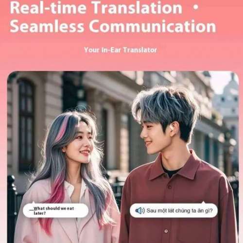 DROB AI (Multi-Function, Touch Screen, Support 140 Languages) Real Time Translat