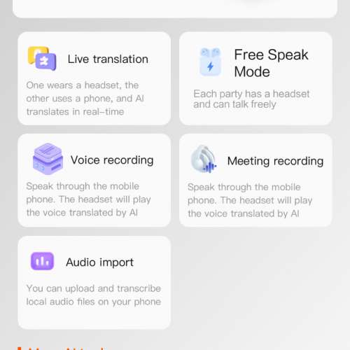 DROB AI (Multi-Function, Touch Screen, Support 140 Languages) Real Time Translat