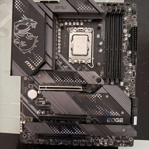 i7 12700k + z690 edge