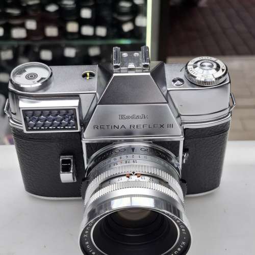 KODAK RETINA REFLEX lll + SCHNEIDER XENON 50MM F1.9 DKL MOUNT 全正常