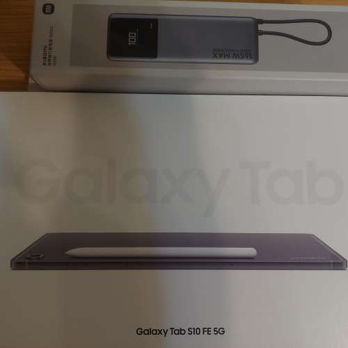 Samsung galaxy tab s10 fe 5g 版黑灰色