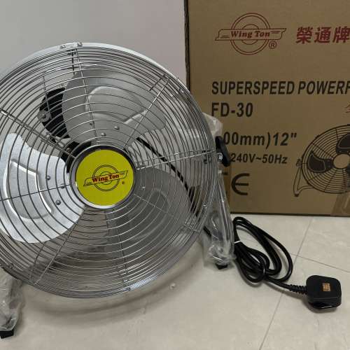 榮通牌 12吋靜音風扇