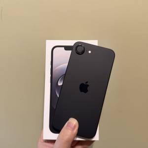 99.9%新Apple iPhone 16E 256gb 電池健康程度達96%港版行貨全套配件地鐵站交收