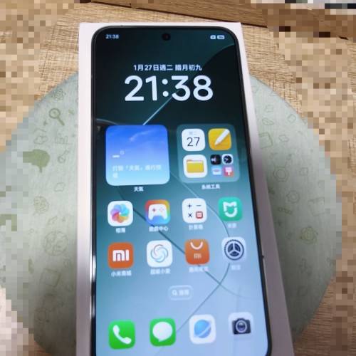 國行Xiaomi 14 岩石青 16GB/1TB 99.9％新