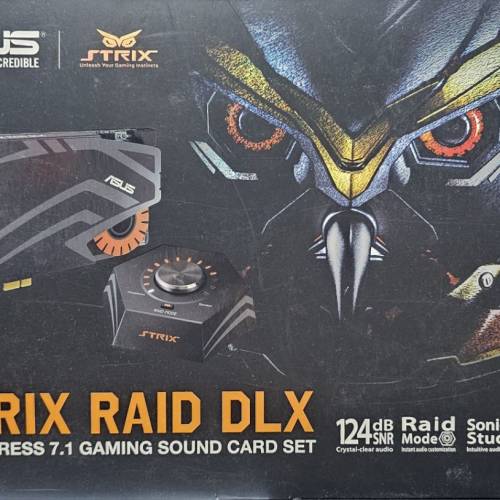 Asus Strix Raid Dlx Pci Express 7.I Gaming Sound Card Set