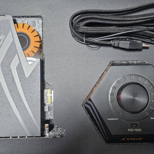 Asus Strix Raid Dlx Pci Express 7.I Gaming Sound Card Set