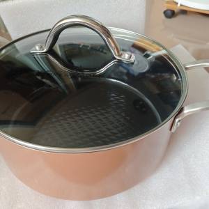 全新Copper Chef,玫瑰金易潔煲