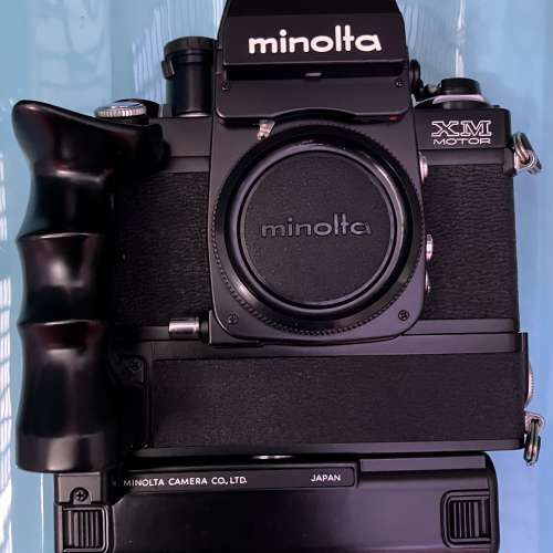 Minolta XM motor 菲林相機 全新