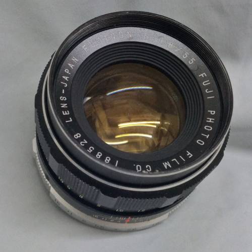 富士  Fujinon  55mm F1.8 早期 m42-mount  全金屬身