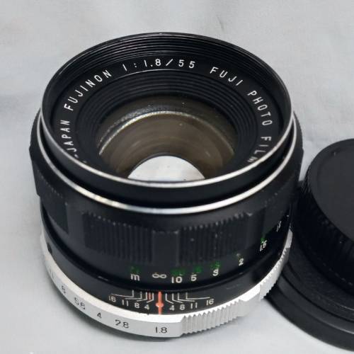 富士  Fujinon  55mm F1.8 早期 m42-mount  全金屬身