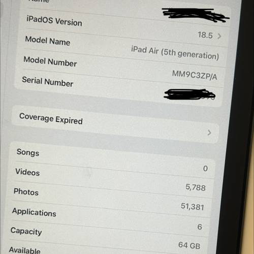 Ipad Air 5th Gen M1 Wifi 64gb （95% new）