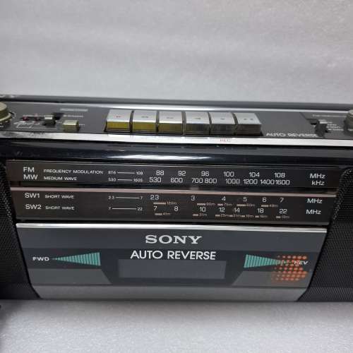 Sony radio cassette recorder/player Sony 卡式 播放/錄音機 收音機