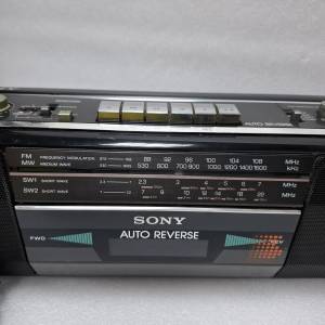 Sony radio cassette recorder/player Sony 卡式 播放/錄音機 收音機