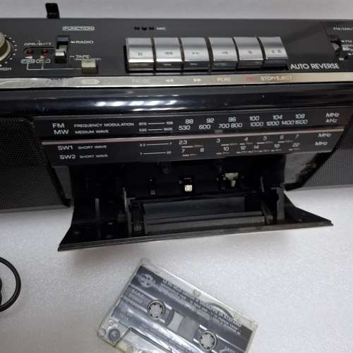Sony radio cassette recorder/player Sony 卡式 播放/錄音機 收音機