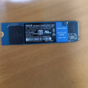 WD Blue SN550 NVMe SSD 500GB