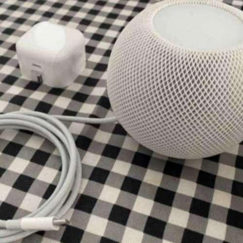 Apple HomePod Mini 白色 行貨 99%新 只開盒檢查和試用 專門店買入$788 全套盒齊所...