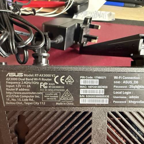 100%操作正常Asus RT-AX3000 v2 Router