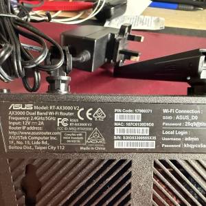 100%操作正常Asus RT-AX3000 v2 Router