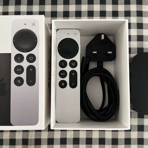 新款 Apple TV Series 4K 第3代 機頂盒 64G記憶體 行貨 95%新 操作和功能全正常 已...