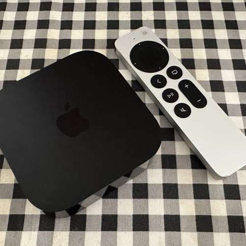 新款 Apple TV Series 4K 第3代 機頂盒 64G記憶體 行貨 95%新 操作和功能全正常 已...