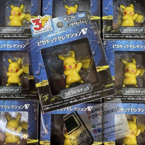 (全新現貨) TAKARA TOMY🇯🇵Pokemon 30th🐣ポケモン30周年！Moncolle 唱歌皮卡丘🎤