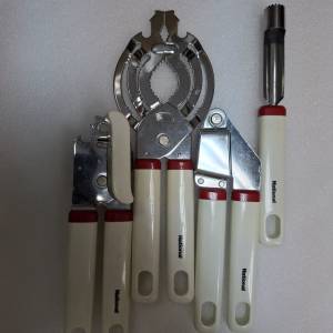 National 樂聲牌 開罐頭器 削皮器 開瓶器  can opener peeler bottle opener
