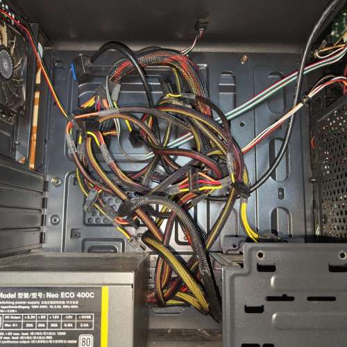 桌面電腦小型細機箱 (連MATX火牛) PC case