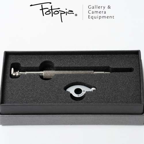 || TWO Leica Rewind Crank for Leica MP - Silver from $4300 Each ||