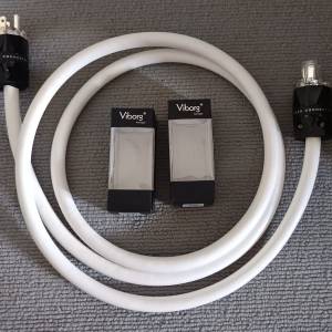 OYAIDE TUNAMI NIGO V2 電源線 (日本版)2M長,配上Vibarg 鍍銀美式头尾 98%新  $1300