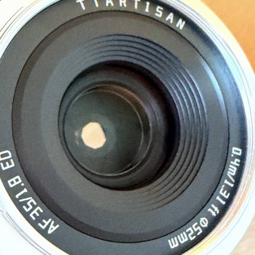 Ttartisan 35mm f1.8 II for FUJIFILM, silver