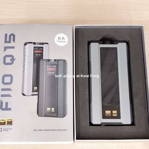 Fiio Q15 DAC and Headphone Amplifier 解碼耳機功率擴大器