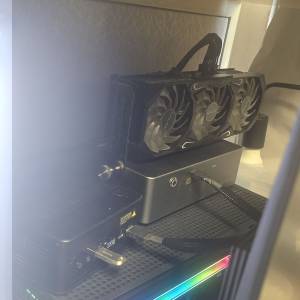 3080 mimi pc + ag02 + 32gb ddr5 + 2tb