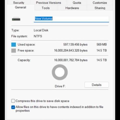 Seagate Skyhawk AI 16TB 3.5" HDD Harddrive 硬碟 有0.1%壞軌但可以使用